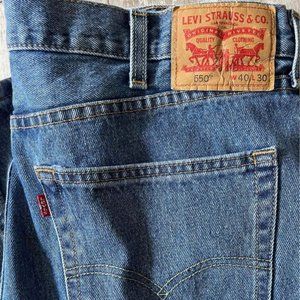 Men’s 40x30 Levi’s 550 Jeans